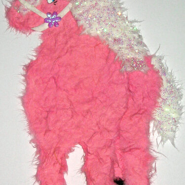 Pink Princess Mulberry Paper tear bear