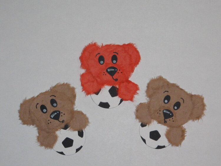 Soccer Bear Pins