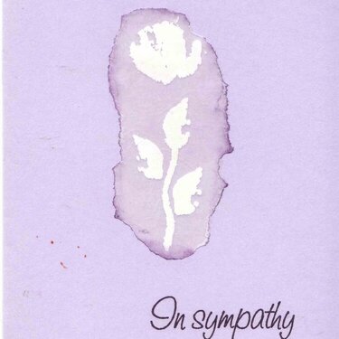 Sympathy Card