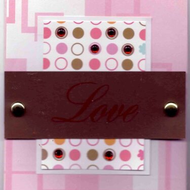 LOVE---aniversary card