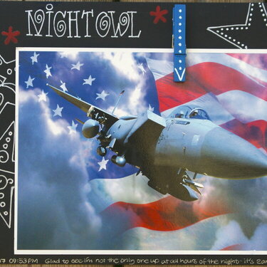 Minialbum Nightowls postcard