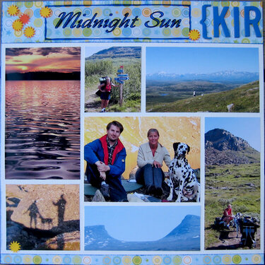 Kiruna - Midnight Sun, Polar Night (left side)