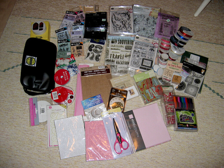 Shopping Spree 1 - Stamps, Misc