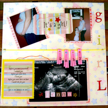 It&#039;s a GIRL layout