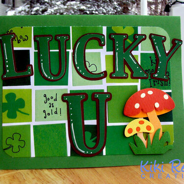 Lucky You St Patty&#039;s Day card