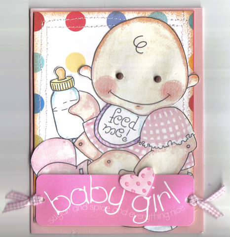 Baby Girl card