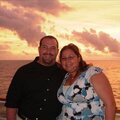DH and I on our honeymoon