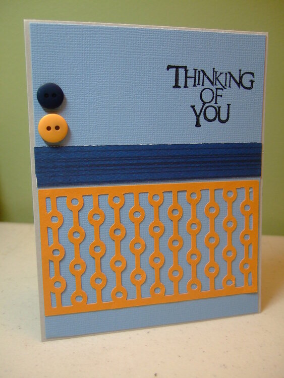 Thinking of You sympathy card