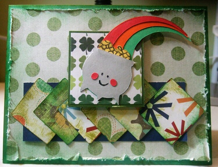 Pot of Gold-St. Patricks Day card