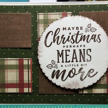 Christmas card - squares