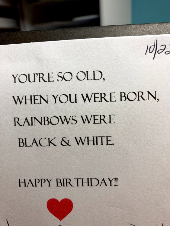 Funny Birthday card