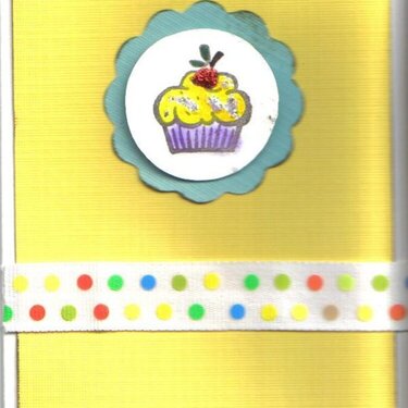 Cupcake Birthday Card