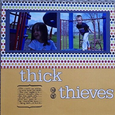 Thick as Thieves, page 1