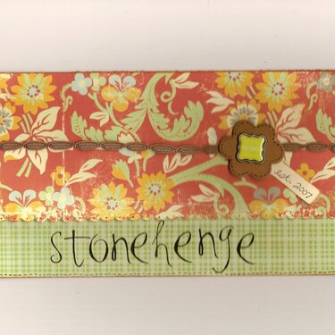 Stonehenge Card(WOW challenge)