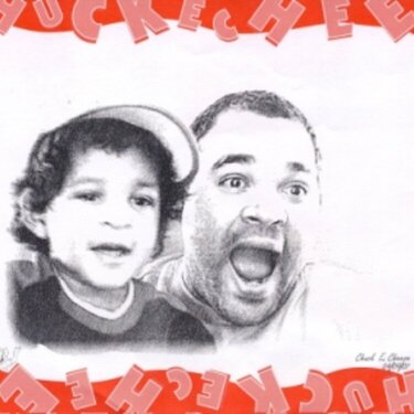 Christopher &amp; Daddy @ chuck e. cheeses&#039;