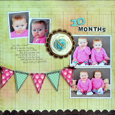 10 months ~Midnight Rooster July Kit~