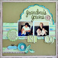 Grandma's Gowns ~NEW Melissa Frances~