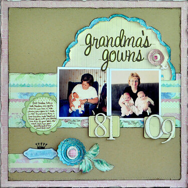 Grandma&#039;s Gowns ~NEW Melissa Frances~