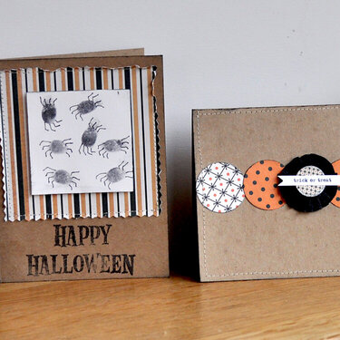 Spooky Spider Cards &amp; More ~Noel Mignon Oct. Kit~