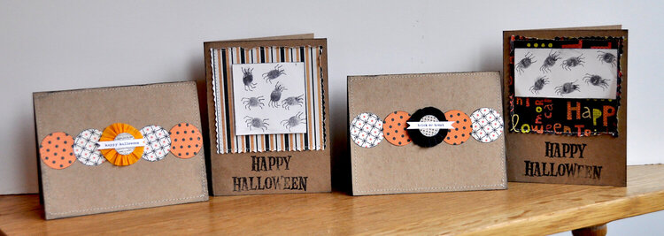 Spooky Spider Cards &amp; More ~Noel Mignon Oct. Kit~