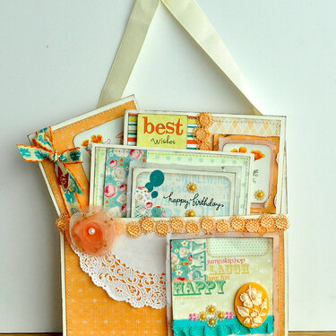 Happy pocket with Card Set ~Webster&#039;s Pages~