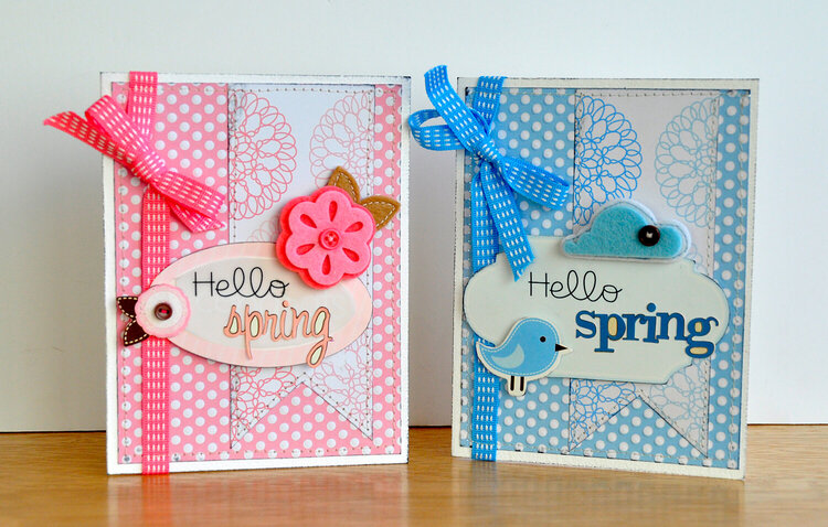 Hello Spring card set ~Pebbles, Inc.~