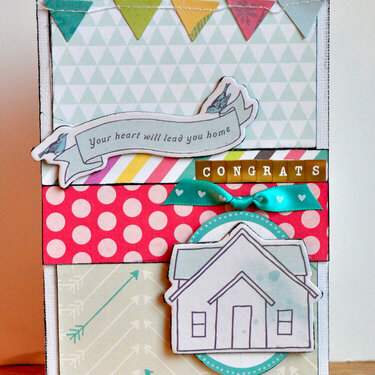 Your Heart Will Lead You Home card ~American Crafts~