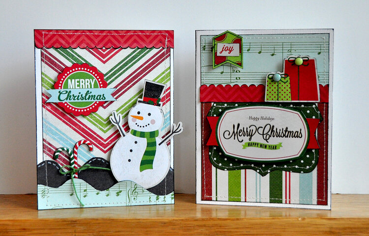 Merry Christmas card Set