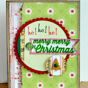 Merry, Merry Christmas card ~Elle&#039;s Studio~