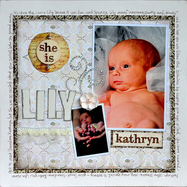 She is Lily Kathryn ~Up the Street June Kit~