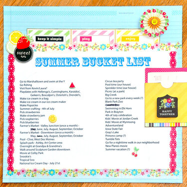 Summer Bucket List ~American Crafts~