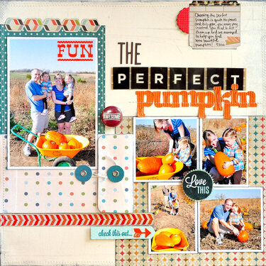 The Perfect Pumpkin ~Scrapbook Circle~