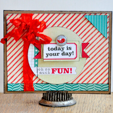 Today is your day card ~Elle&#039;s Studio~