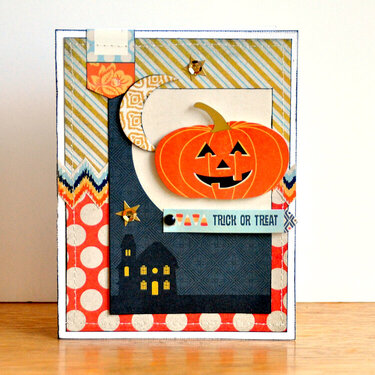 Trick or Treat card
