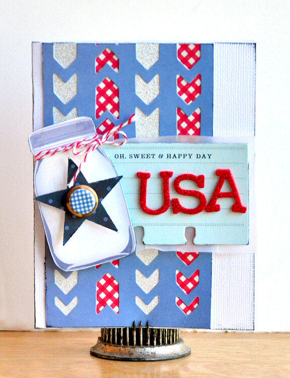USA card ~American Crafts~