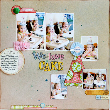 We Love Cake ~Noel Mignon Mary Ellen Kit~