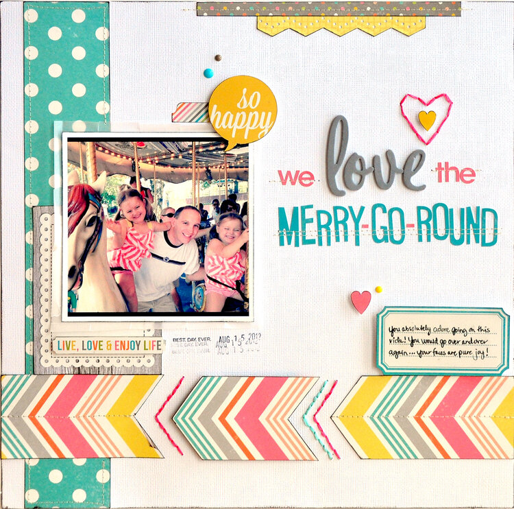 We Love the Merry-go-round! ~Simple Stories~