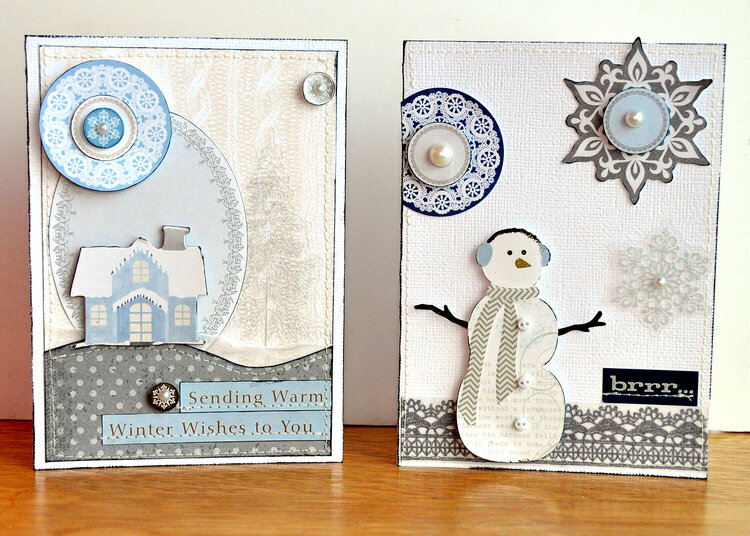 Warm Winter Wishes Card Set ~LYB~