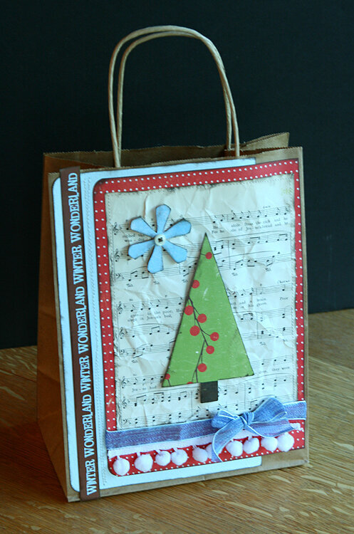 Rusty Pickle ~ Winter Wonderland gift bag