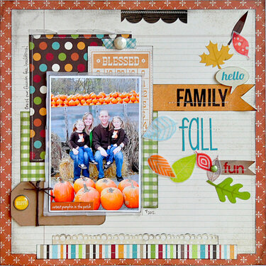 Hello Family Fall Fun ~Simple Stories~
