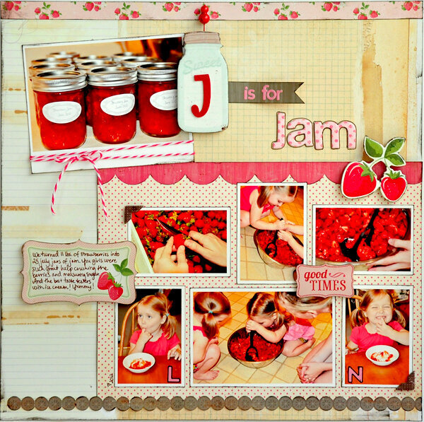 J is for Jam