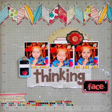 Lily&#039;s Thinking Face ~Noel Mignon Study Hall Kit~