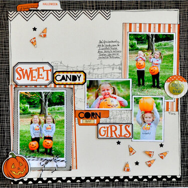 Sweet Candy Corn Girls ~October Afternoon~