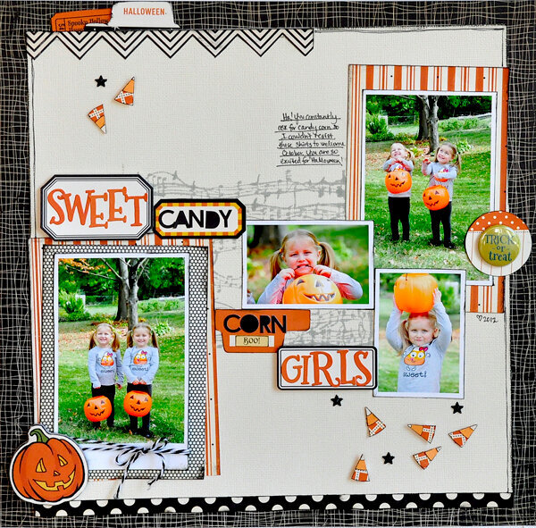 Sweet Candy Corn Girls ~October Afternoon~