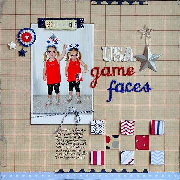 USA Game Faces ~Pebbles~