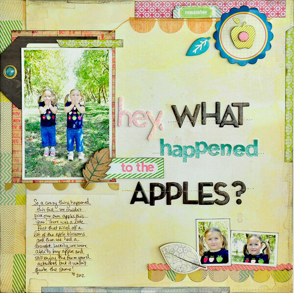 What Happened to the Apples? ~Crate Paper~