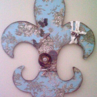 Toile Fleur de lis