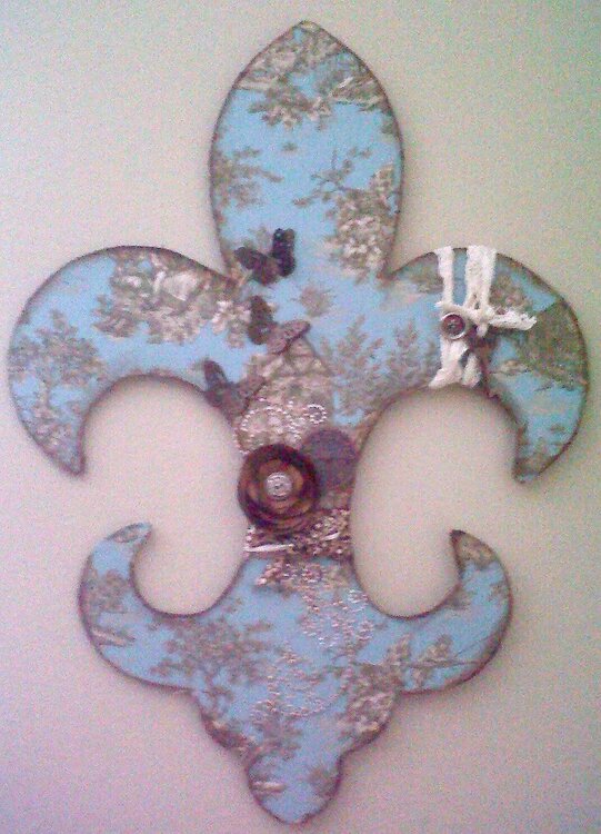 Toile Fleur de lis