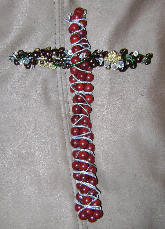 Beaded Cross