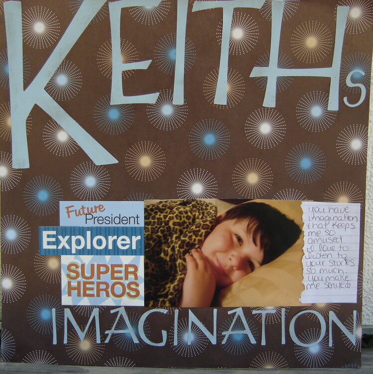Keith&#039;s Imagination